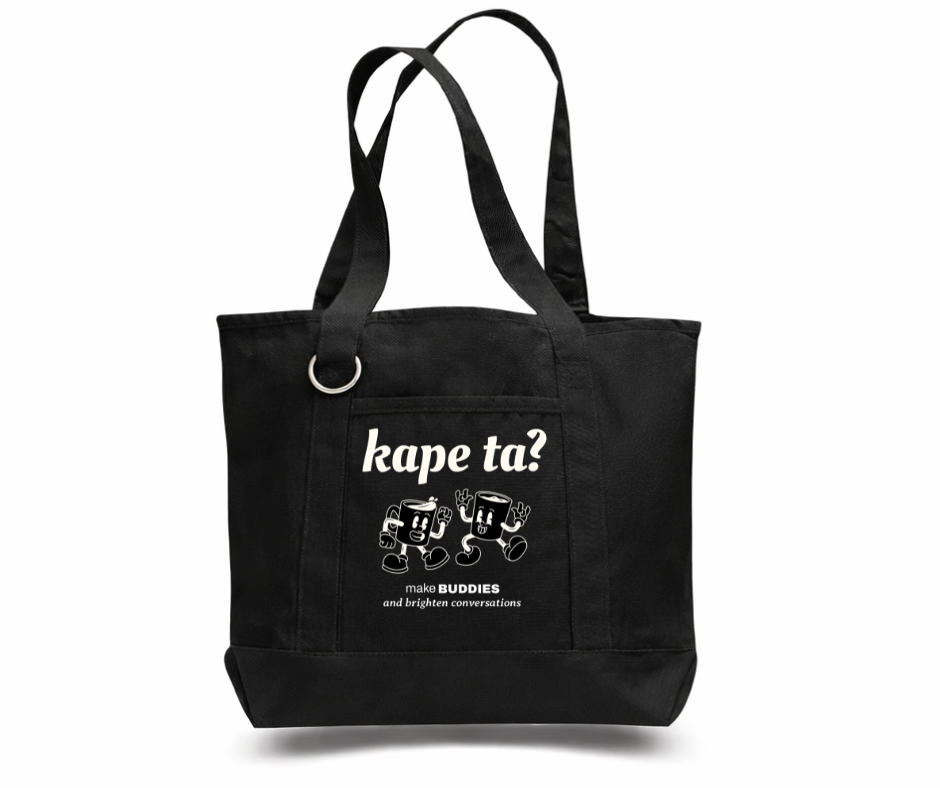 Kape Ta? Canvas Tote Bag