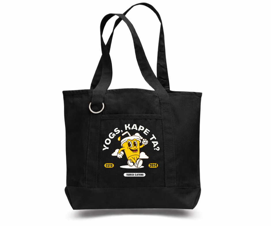 Yogs, Kape Ta? Canvas Tote Bag