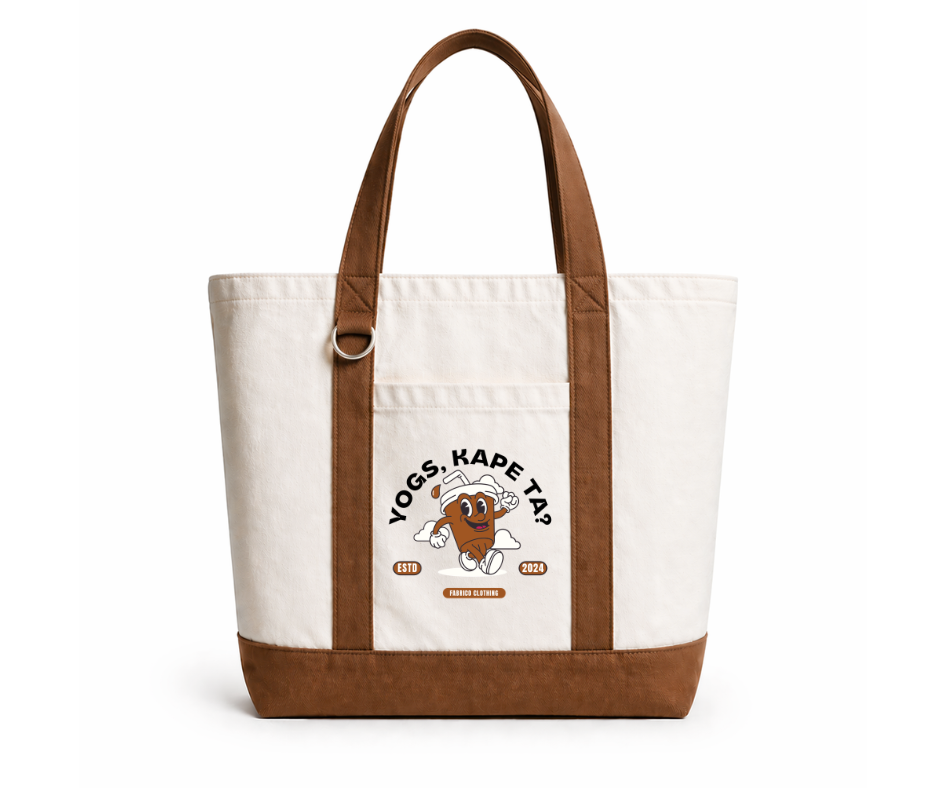 Yogs, Kape Ta? Canvas Tote Bag